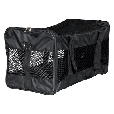 12920 pla trixie nylon tragetasche schwarz 1