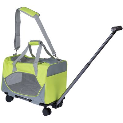 512900 pla pet carrier with wheels fg 7111 0