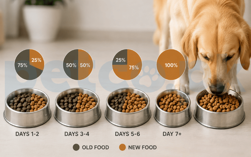 introduce new food gradually