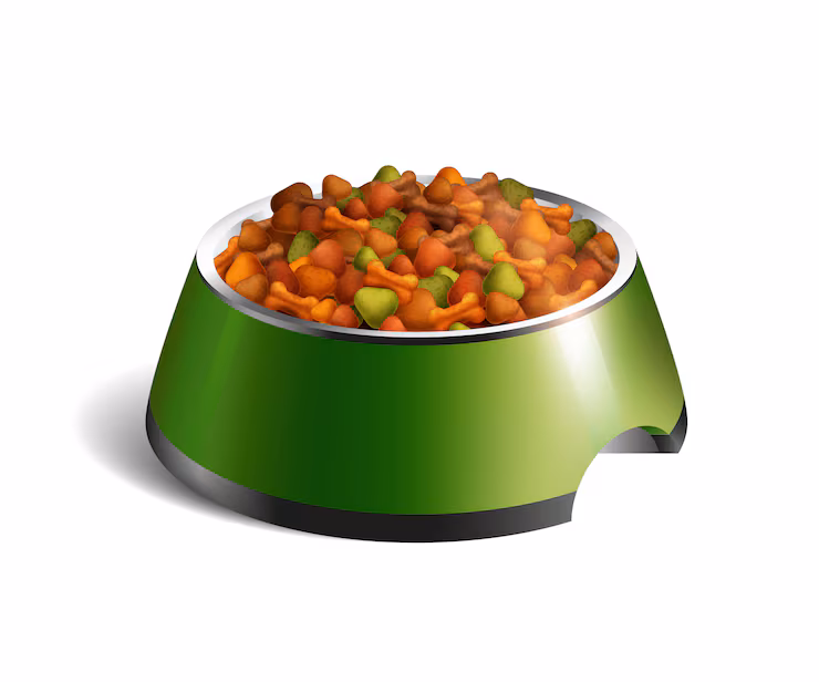 dog bowl dry food composition 1284 20804